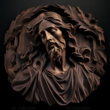 3D model st jesus (STL)